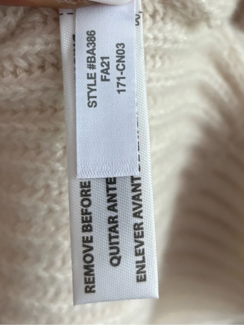 J. Crew 100% Cashmere Sleeveless Ribbed High Neck Sweater Vest in Ivory M-L